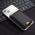 Magnetic Leather Phone Wallet Holder for iPhone,Compatible with iPhone MagSafe Wallet Stand for iPhone 14/13/12 Series with Magsafe or Phones with...
