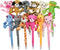 Maydahui 24PCS Plush Animal Ballpoint Pen Cute Cartoon Fluffy Pens Bear Rabbit Duck Pig Dog Frog Style Blue Ink for School Party Supply...