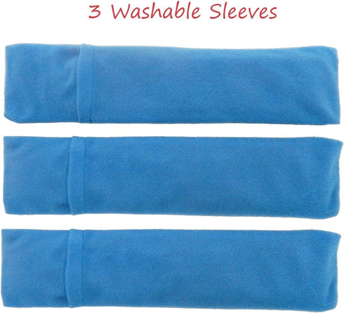 Perineal Cooling Pad, Postpartum Cold Packs for Women After Pregnancy and Delivery, 2 Ice Pack and 3 Cover (Blue)...