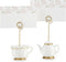 Kate Aspen, Place Card Holders, Tea Time Whimsy, Teapot and Teacup, Place Cards Included, Set of 6,Pink...