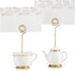 Kate Aspen, Place Card Holders, Tea Time Whimsy, Teapot and Teacup, Place Cards Included, Set of 6,Pink...