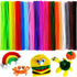 200pcs 20colors, Pipe Cleaners, Chenille Stems, Pipe Cleaners for Crafts, Pipe Cleaner Crafts, Art and Craft Supplies...