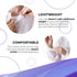 AMZ Disposable Lab Coat L. 35 GSM PP White Disposable Lab Coats for Adults. 1 Pack Knee-length Lab Coat with Long Sleeves, Elastic Wrists, Loop Fa...