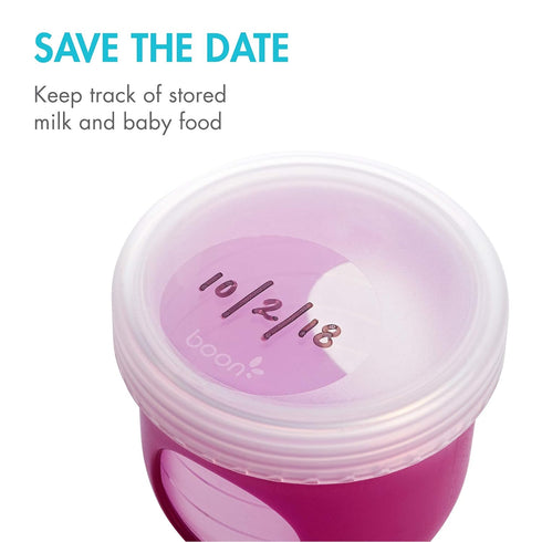 Boon Nursh Breast Milk Storage Lids - Made for Boon Nursh Bottles - Lids for Formula Travel Container - Breastfeeding Essentials and Baby Feeding ...