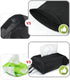 kakaforsa Black Toilet Paper Holder Travel Napkin Holder Reusable Tissue Holder Cloth Tissue Box Cloth Cover Hang Paper Towel Holder Tissue Box Co...