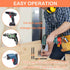JONMON Allen Wrench Screwdriver Bits - H2-H6 Quick Change S2 Steel Magnetic Hex Head Impact Drill Bits Power & Hand Tools with 1/4 Inch Shank, 3.9...