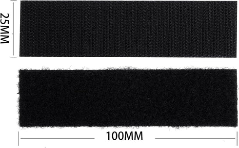 Melsan 1x4 inch Hook and Loop Strips with Adhesive - 15 Sets, Strong Back Adhesive Fasten Mounting Tape for Home or Office Use - Instead of Holes ...