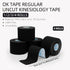 OK TAPE Regular Kinesiology Tape (4 Pack), Original Cotton Athletic Tape for Support Muscle Joint Knee, Sports Waterproof Tape Uncut Strips Latex ...