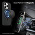 for iPhone 15 Pro Max Screen Protector Tempered Glass Screen Protector Camera Lens Protector Metal Ring Sticker for Magsafe Set with Installation ...