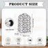 chaqlin Blender Covers, Small Appliance Covers, Kitchen Decorative, Machine Washable Food Processor Dust Cover, Cute Panda Print...