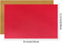 XHT Smooth Red Faux Leather Roll 11.8"x53" Soft Plain Synthetic Upholstery Crafts Fabric for DIY Cosplay Garment Jewelry Accessories...