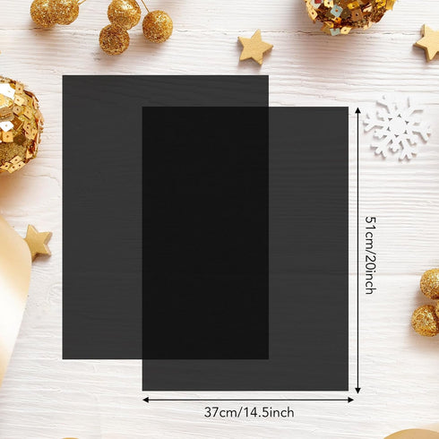 NACHLYNN 100 Sheets Black Tissue Paper Bulk Gift Wrapping Paper 14 x 20 inch Art Paper Crafts for Wedding Holiday Birthday Party Crafts Graduation...
