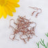 COIRIS 100 Pairs Antique Copper Color Earwires French Earring Hooks/Dangle Earring Findings Jewelry Making DIY (ER-1007-AC1)...