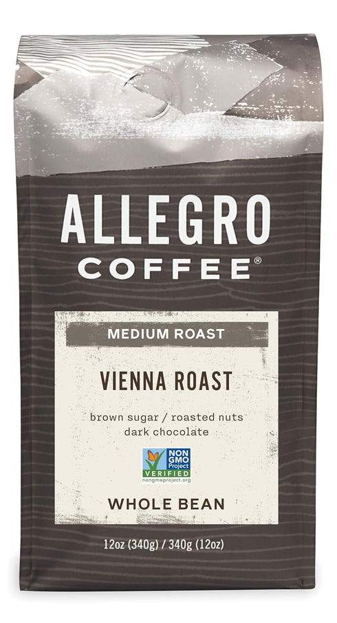 Allegro Coffee Vienna Roast Whole Bean Coffee, 12 Ounce (Pack of 1)...