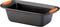Rachael Ray Yum-o! Bakeware Oven Lovin' Nonstick Loaf Pan, 9-Inch by 5-Inch Steel Pan, Gray with Orange Handles...