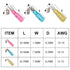 50 PCS Heat Shrink Piggyback Spade Connectors, Insulated Quick Disconnect Crimp Terminal, Electrical Butt Terminals for Marine, Electronics, Autom...