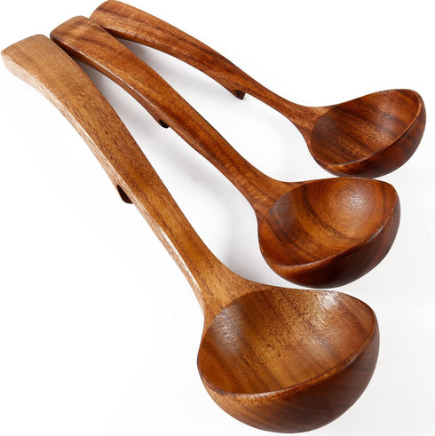 Wooden Cooking Utensils Kitchen Utensil,NAYAHOSE Natural Take Wood Kitchen Utensils Set - Nonstick Hard Wooden Spatula and Wooden Spoons...