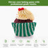 Regency Wraps Greaseproof Professional Grade Baking Cups, Pack of 40, Standard Liners, Green/White Stripe, for Cupcakes, Muffins, Candy, Non Stick...