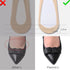 Womens TRULY No Show Socks for Flats Heels Non Slip Cotton Ultra Low Cut Liner Socks(3-Black+Grey+Nude,5-7.5)...