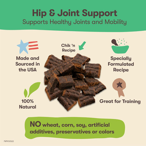 Pet 'n Shape Functional Treats, Hip and Joint Support - Chik 'n Recipe...