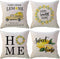 ULOVE LOVE YOURSELF Farm Fresh Lemons Throw Pillow Case Summer Farmhouse Decor Pillow Case Lemon Wreath/Lemon Truck/Lemon Yellow Decorative Cushio...