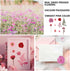 35 Pcs Dried Pressed Flowers for Resin, Pink Real Pressed Flowers Bulk Natural Herbs Kit for Scrapbooking DIY Art Crafts, Epoxy Resin Jewelry Mold...