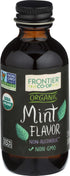 Frontier Organic Non-Alcoholic Mint Flavor, 2-Ounce, Full Flavor for Baking, Icing, Coffee, Cookies, Kosher, Organic...