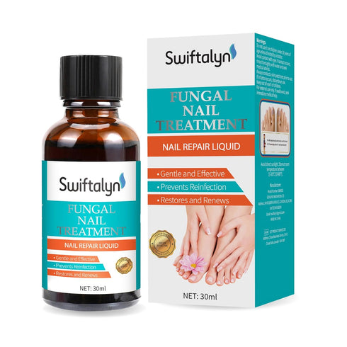Nail Fungus Treatment for Toenail and Fingernail: Extra Strength Fungal Nail Repair Liquid for Toenails Thick, Yellow, Black Discoloration, Raggin...