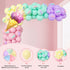 Ice Cream Themed Birthday Party Decorations for Girls,Balloon Garland Arch Kit with Happy Birthday Backdrop - Complete Party Supplies for Kids’ Sw...