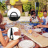 Food Fan for Tables, Portable Food Fans with Tea Lights Candles for Outdoor & Indoor Tables...