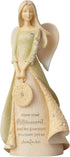 Enesco Foundations Retirement Journey Angel Holding Clock Miniature Figurine, 4.33 Inch, Multicolor...