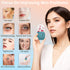 Ice Roller for Face, Silicone Ice Face Roller, Cube Ice Roller for Face and Eye, Facial Beauty Ice Roller Skin Care Tools, Brighten Skin Enhancing...