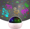 Cute Horses Projector with 10H Timer, RGBW LED Horse Night Light, 360° Rotation, USB/Battery Operated, Gifts for Baby, Kids, Girls, and Women Bedr...