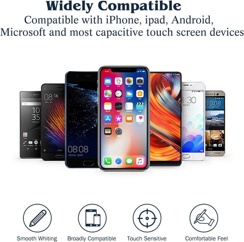 Stylus Pens for Touch Screens, AGREJO Stylus Pens High Precision Capacitive Stylus for iPad iPhone Tablets Samsung Galaxy All Universal Touch Scre...