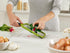 Joseph Joseph Multi-Grip Hand-held Kitchen Mandoline, Fruit and Vegetable Slicer with Food Grip and Adjustable Blades, Dishwasher Safe...