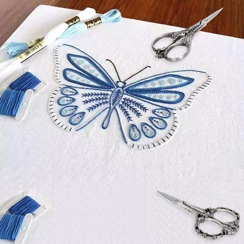 BIHRTC 2 Pairs Sewing Embroidery Scissors 4.5 Inch Embroidery Scissors Stainless Steel Sharp Steel DIY Tools Dressmaker Small Shears for Needlewor...