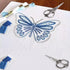 BIHRTC 2 Pairs Sewing Embroidery Scissors 4.5 Inch Embroidery Scissors Stainless Steel Sharp Steel DIY Tools Dressmaker Small Shears for Needlewor...