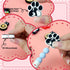 14pcs Paw Silicone Focus Beads, Silicone Beads for Keychain Making Silicone Beads for Pens Shape Silicone Beads for Bracelet Necklace Crafts ?sili...