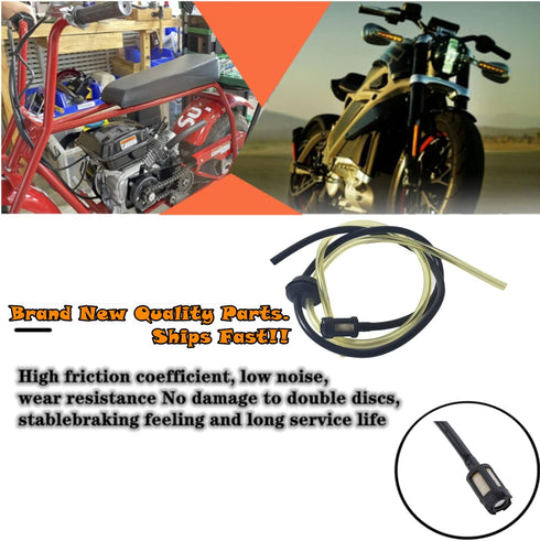 Gas Lines Fuel Hose Compatible with X1 X2 X7 X8 Cat Eye Zooma TY ROD G-Scooter 49cc-35 Inch Long Version...