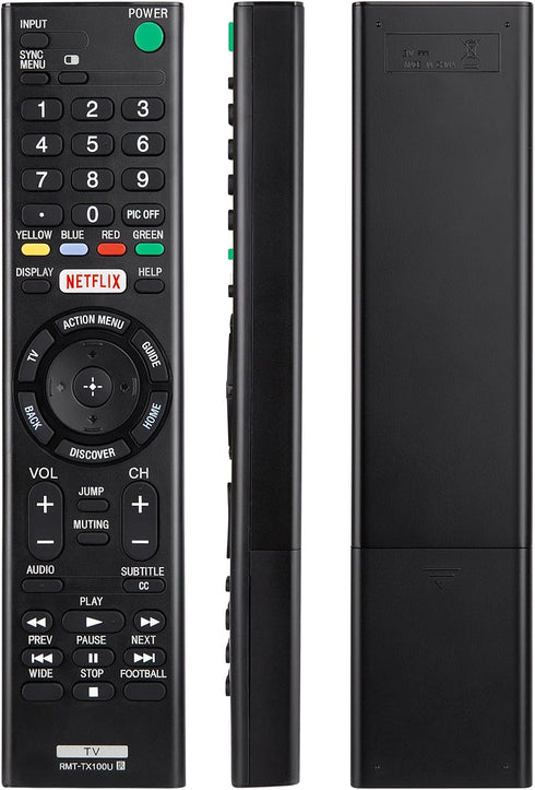 Universal for Sony TV Remote Control Replacement Compatible with Sony Bravia Smart LCD LED HD TVs RMT-TX100U...