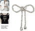 2PCS Rhinestone Bowknot Brooch Shiny Crystal Bow Pin Tassel for Women Weddings Celebration Parties Decoration Shoes, Luggage Accessories...