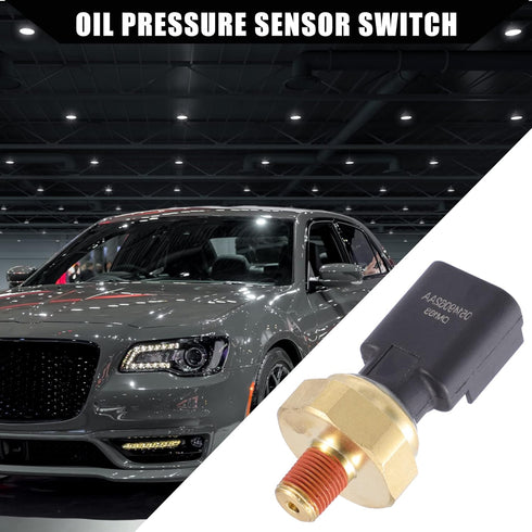 5149062AA / Front/Engine Oil Pressure Sensor for Chrysler Town & Country 2011-2016 / Oil Pressure Sensor Sender Switch/Plastic / 1 Pcs/Black...