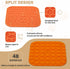 Lick Mat for Dogs Slow Feeder Licking Mat Anxiety Relief Lick Pad with Suction Cups for Peanut Butter Food Treats Yogurt, Pets Bathing Grooming Tr...