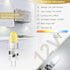 DiCUNO G4 LED Bulb 12V, JC Bi-Pin Base Light Bulbs 2W, Daylight White 6000K, 20W T3 Halogen Replacement Bulb for Landscape Light, Under Cabinet Li...