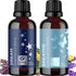 Aromatherapy Essential Oil Blends for Diffusers - Diffuser Essential Oil Set with Dream Essential Oil Blend and Breathe Essential Oil Blend - 100%...