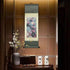 Chinese Landscape Painting Decor, Asian Decor for Home Beautiful Silk Scroll Painting Chinese Vertical Wall Art Oriental Wall Arat Hanging Paintin...