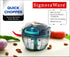 SIGNORAWARE Manual Food Processor, Vegetable Chopper -Easy Pull Hand String- Portable Stainless Steel Hand Food Chopper, Cutter, Garlic Mincer, On...