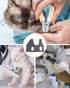 Pet Grooming Hammock Helper, Nail Clipper Restraint Bag for Cat Dog, Drying Towel for Combing Bathing Washing Grooming and Nail Trimming, 4 Hooks,...