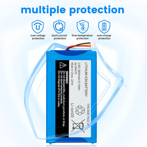 Replacement for Infant Optics DXR-8 Pro Battery Sp 554478 3.85V 2800mAh Lithium Ion Battery (Not Compatible with DXR-8 Baby Monitor)...