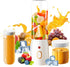 Personal Size Blender for Shakes and Smoothies,15.6 oz Portable Blender with 10 Blades,Rechargeable Mixers Fresh Fruit Juicers,Multifunctional Ble...